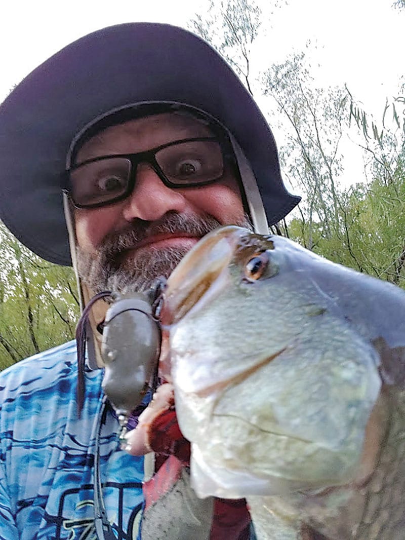 C-note with a 5 pounder that ate a Spro Frog.