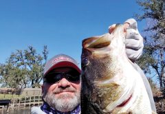 C-note with a 7.6 pound Deerpoint bass.