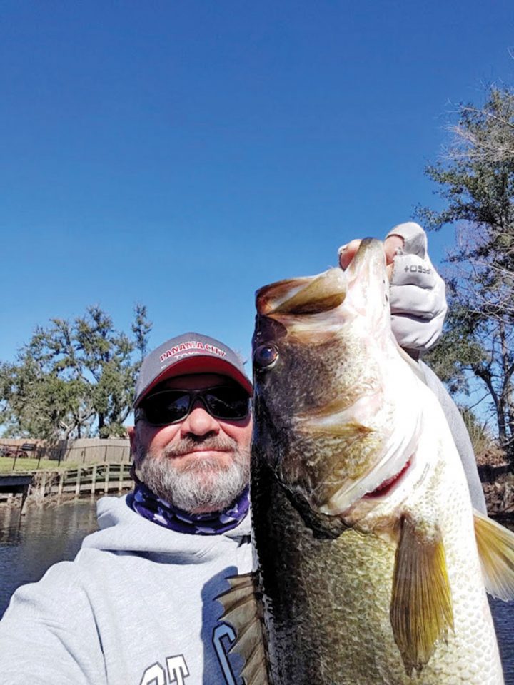 C-note with a 7.6 pound Deerpoint bass.