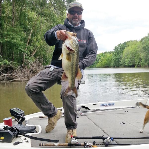 C-note with a fine Chipola River bass.