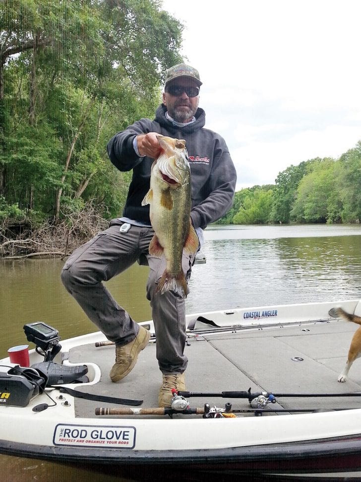 C-note with a fine Chipola River bass - Coastal Angler & The Angler ...