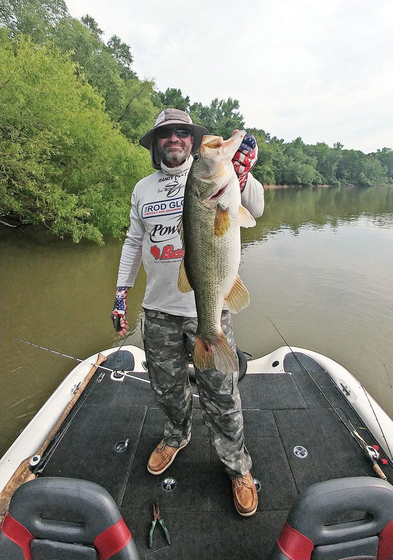 C-note with a stud Apalachicola river bass.