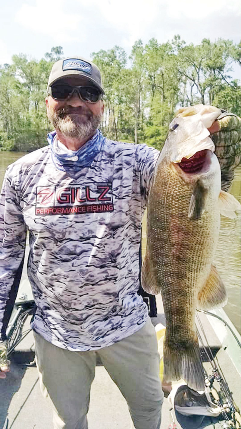 Capt C-note’s big shoal bass that day.