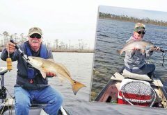 Capt Stan of Shortwater Charters fame continues to put it to reds on the flats with his lovely wife Georgia.