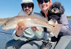 Capt Steve Bachman can get his clients fish on the fly in even the toughest of conditions...Experience matters!