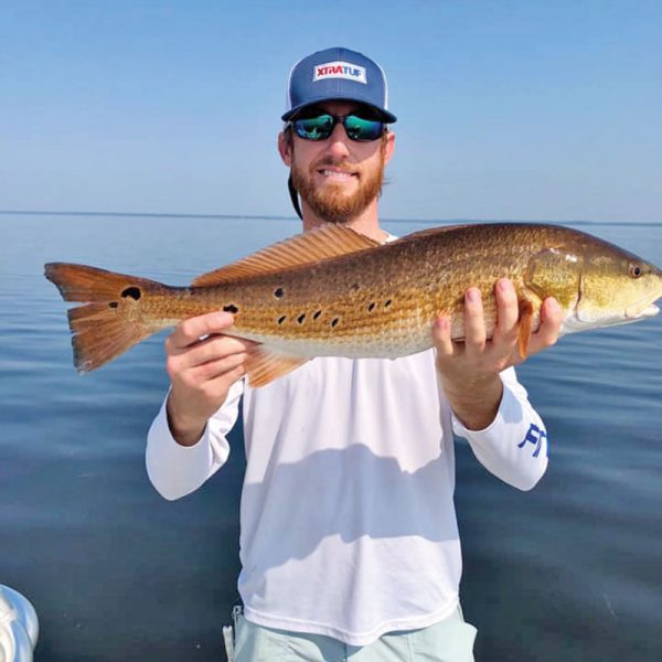 Chris Rushing of Howell Tackle can slay the redfish