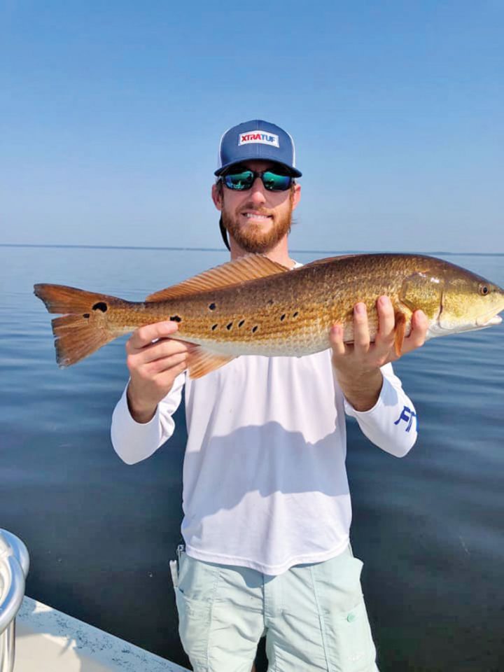 Chris Rushing of Howell Tackle can slay the redfish