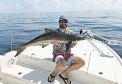Colin Gorman with a fine cobia.