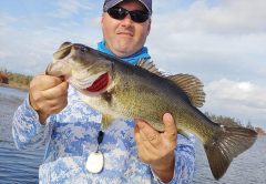 Deerpoint Lake resident Chris Sabo caught this bass on his home lake.