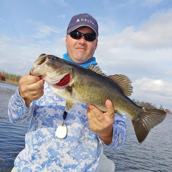 Deerpoint Lake resident Chris Sabo caught this bass on his home lake.