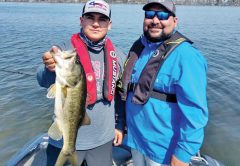 Elijah and Carlos came from TX to visit some Seminole bass with Capt. C-note.