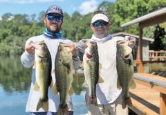 FL Keys Tarpon guide John Callion and Paul Tyre with some Seminole studs.