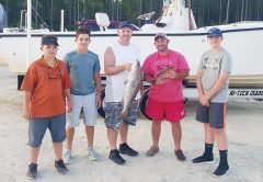 Fishing out of Mexico Beach with Capt. Tew.