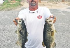 Fishtallahassee Guide JR with some nice Jackson bass.