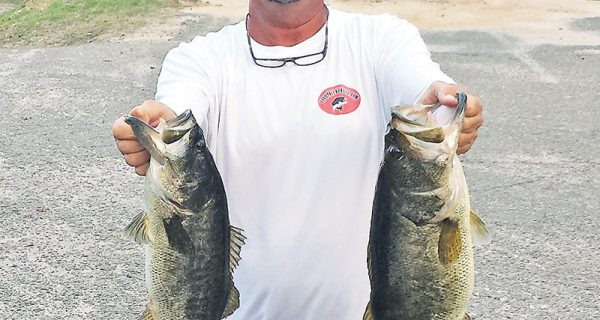 Fishtallahassee Guide JR with some nice Jackson bass.