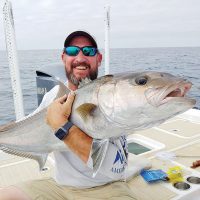 Fred Wilson bagging AJs off of Panama City Beach.