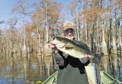 Georgia landed this giant bass at Carter’s Tract...This girl can fish!