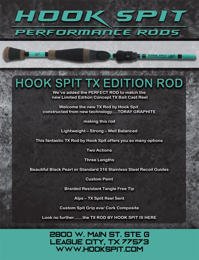 Hook Spit TX Rods