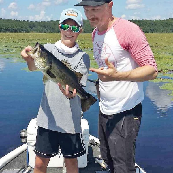 Jeff Caylor took his son Cylus on a guided fishing trip with fishtallahassee.com over Labor Day and put a few nice ones in the boat.