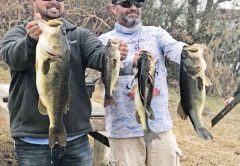 Kyle Pridgen and C-note recently won another Reel Money Team Trail event on Deerpoint with this 19 lb. bag.