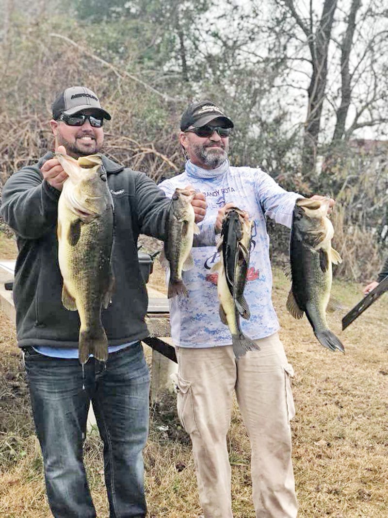 Kyle Pridgen and C-note recently won another Reel Money Team Trail event on Deerpoint with this 19 lb. bag.