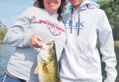 Laura and Cash having a great day on Seminole.