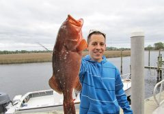 Red Grouper caught by Deven Warez.