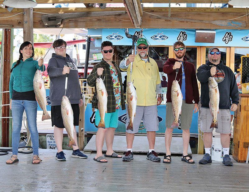 Reds, reds and more reds during the 2019 Destin Fishing Rodeo. Don’t miss the action next October!