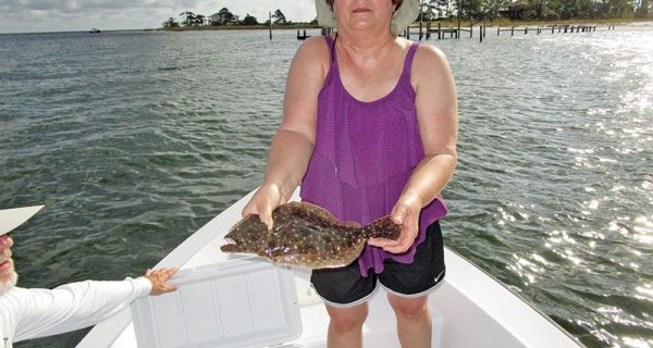 Southern flounder caught by Robin Squires.
