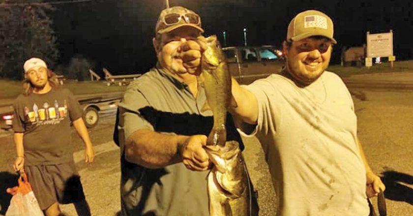 Team Hag’s Justin and his dad JR have been cashing checks at every Tuesday Night Shootout they fish.