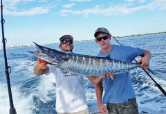 Brett Reid caught this nice wahoo