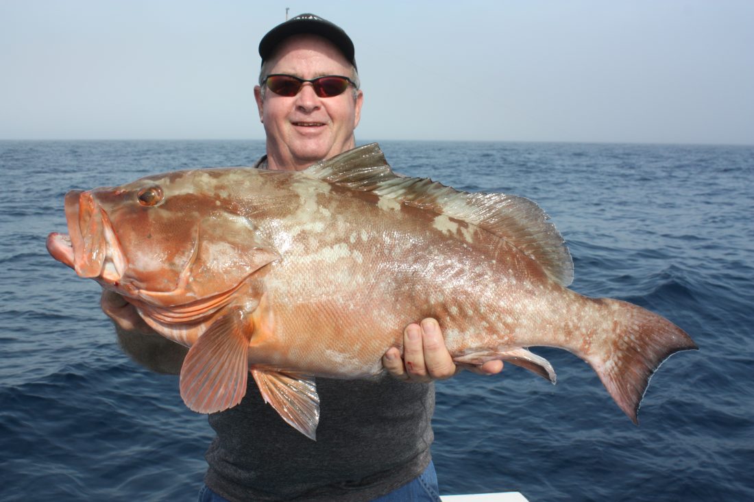 Mike Conway from Bradenton FL w/a huge red grouper - Coastal Angler ...
