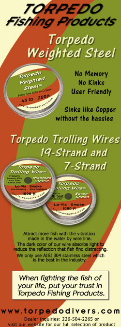 Torpedo Trolling Products June Tips - Coastal Angler & The Angler
