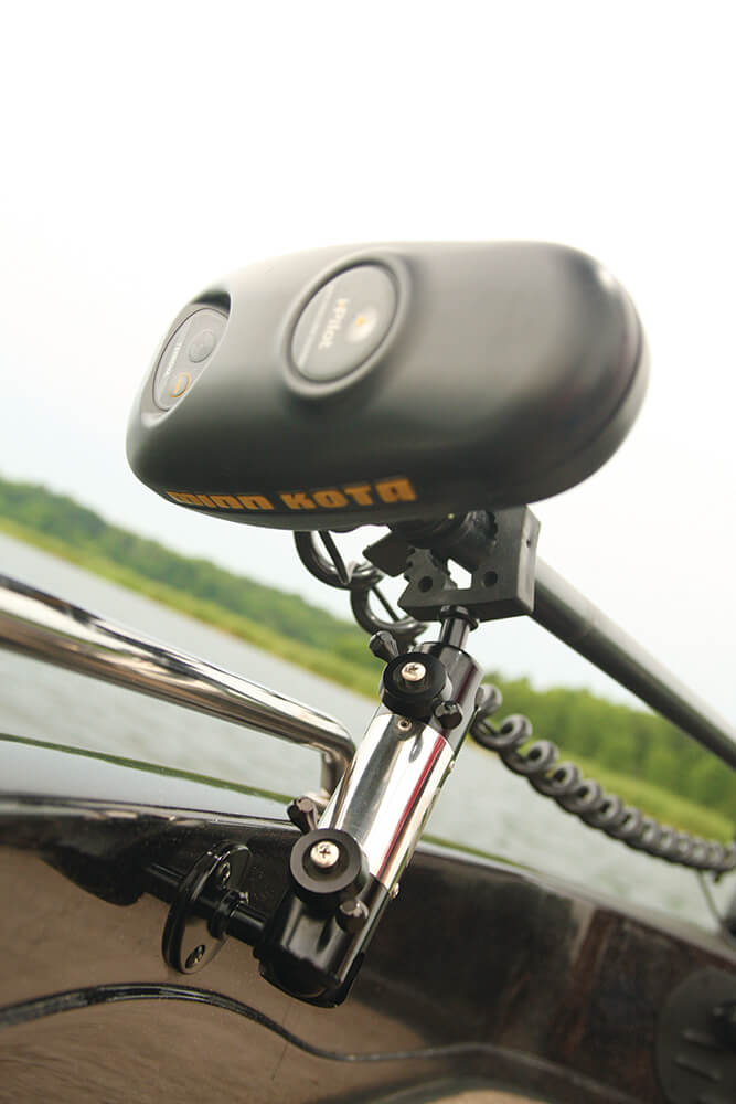 angler’s pal electronics mounts and trolling motor