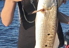 Devyn Jackson of Panama City with another good fish