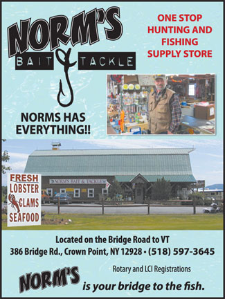 Norm's Bait Lake Champlain Report - Coastal Angler & The Angler Magazine