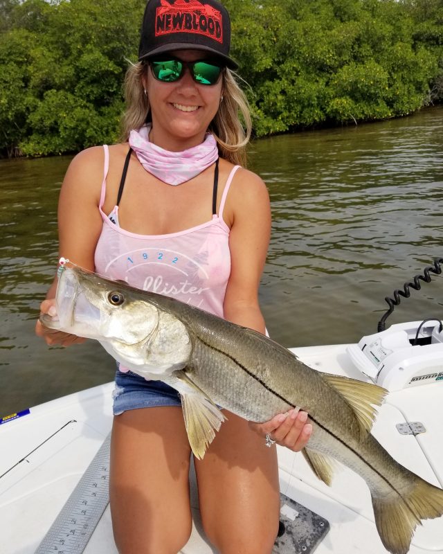 Sight Casting Snook!