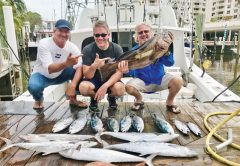 Nice mixed bag caught aboard the New Lattitude.