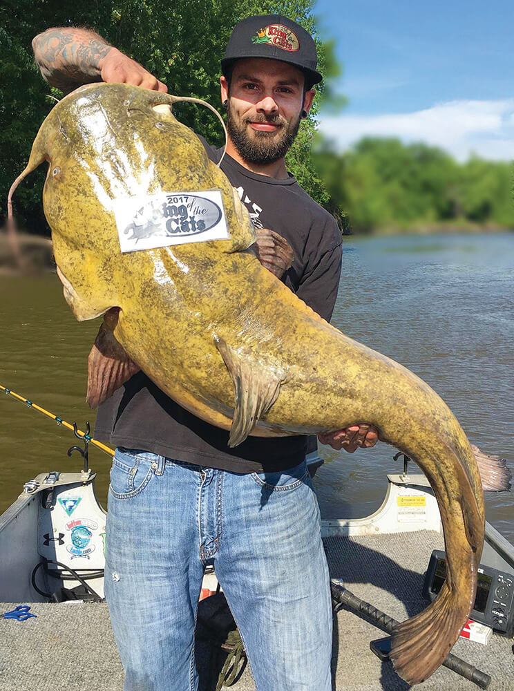 Angler Ties Own Record for Minnesota Flathead Catfish Coastal Angler