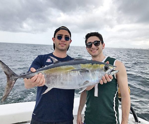 Solid blackfin tuna caught off Fort Lauderdale aboard the New Latitude.