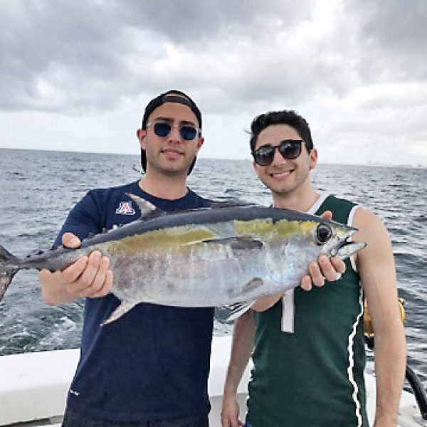 Solid blackfin tuna caught off Fort Lauderdale aboard the New Latitude.