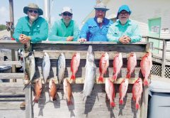 Great day aboard the Kitchen Pass Dive & Fishing Charters.
