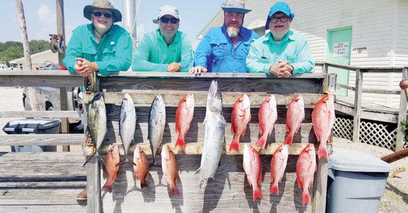 Great day aboard the Kitchen Pass Dive & Fishing Charters.