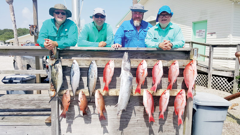 Great day aboard the Kitchen Pass Dive & Fishing Charters.