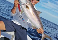 Johnny smiling because he won the battle!