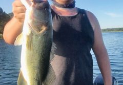 Caleb Bryant of Atlanta, GA with a nice Seminole bass.