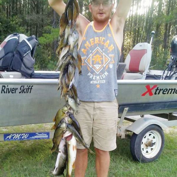 Will gettin’ it done on the Xtreme boat!