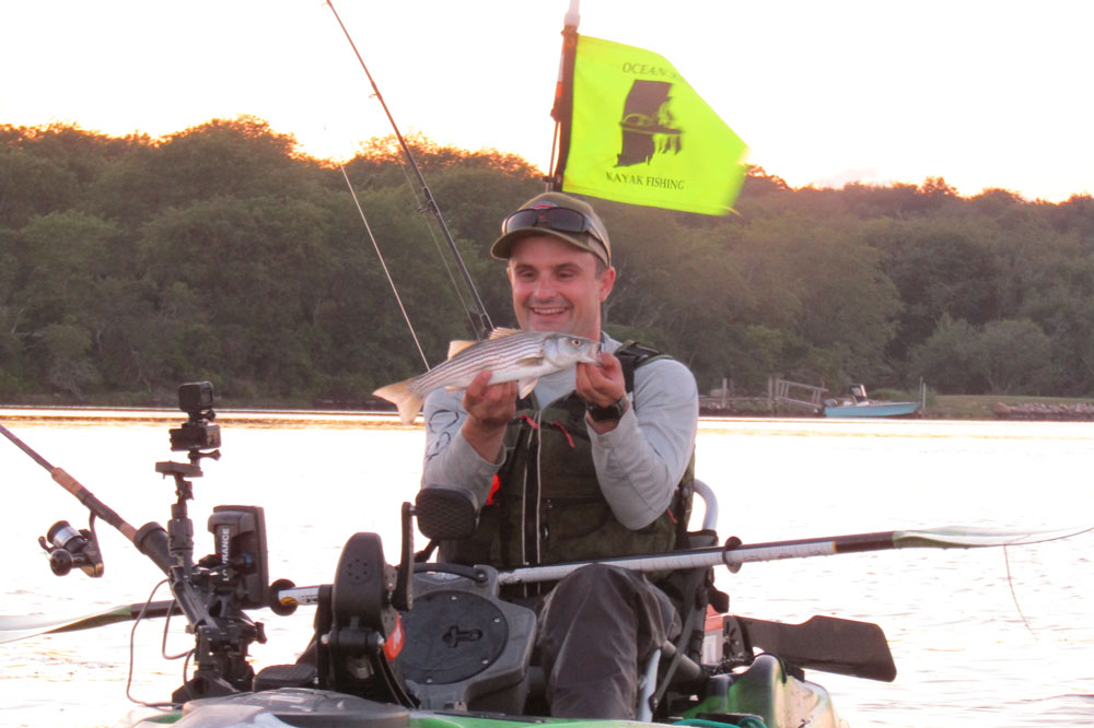 Night Fly Fishing for Stripers: Salt Ponds –