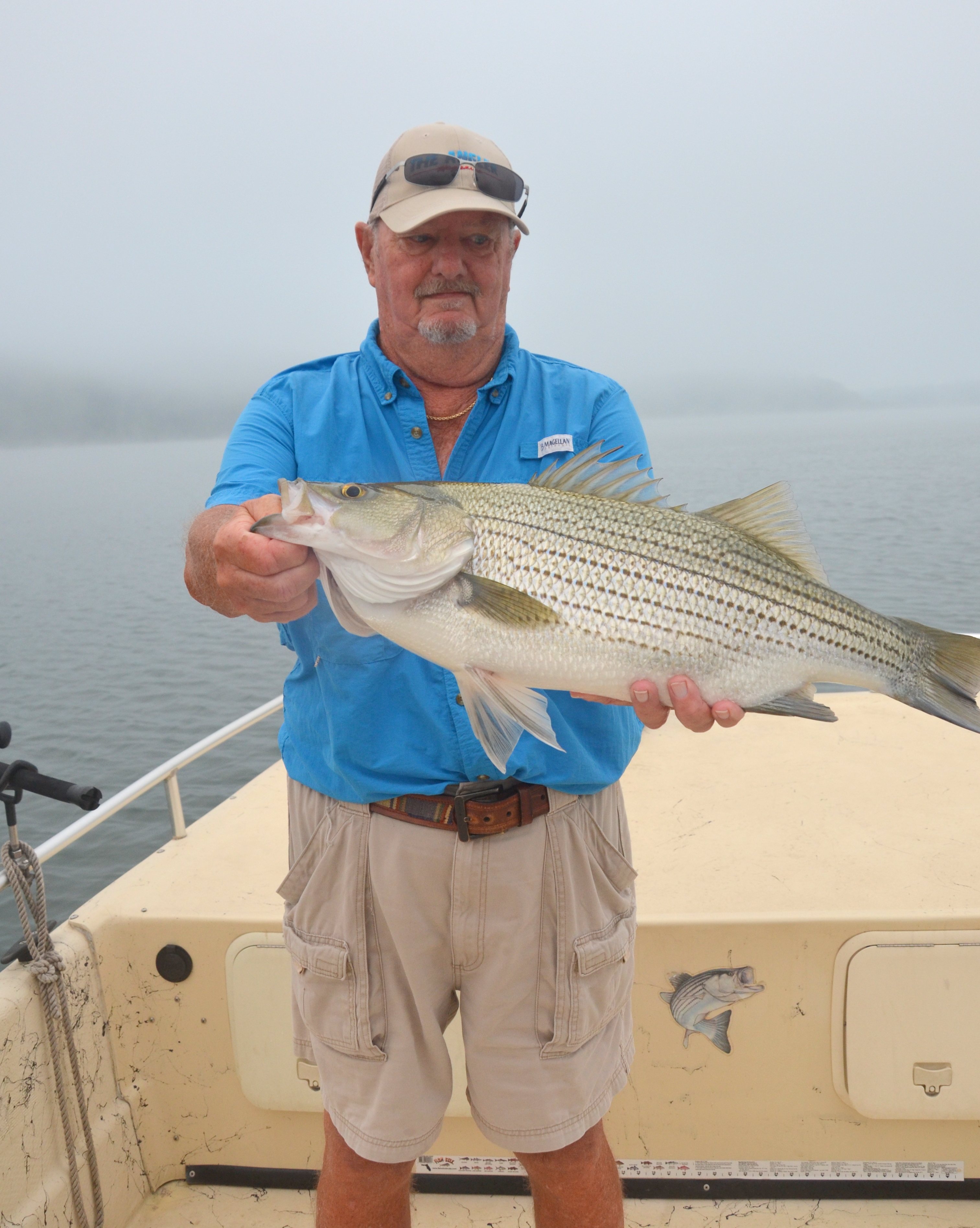 Dick Gillespie with a Big Hybrid - Coastal Angler & The Angler Magazine