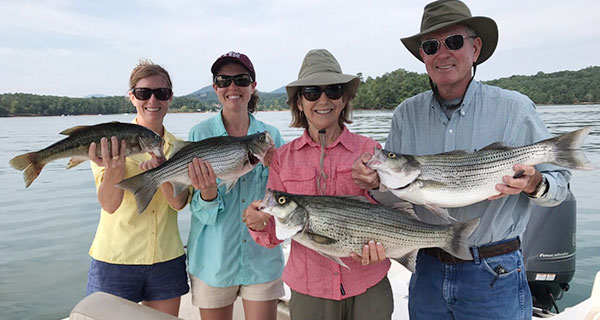 Lake Chatuge Hybrids With Big Ol’ Fish Guiding Service - Coastal Angler ...